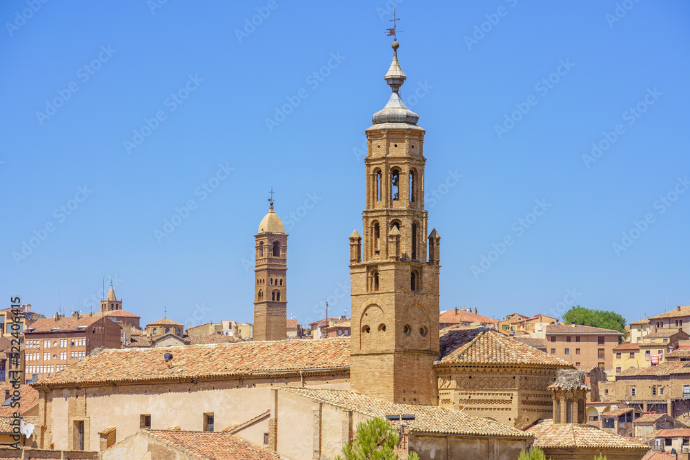 View of Tarazona picturesque town in Zaragoza province, Aragon, Spain