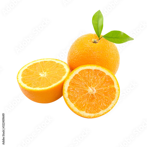 Orange isolated