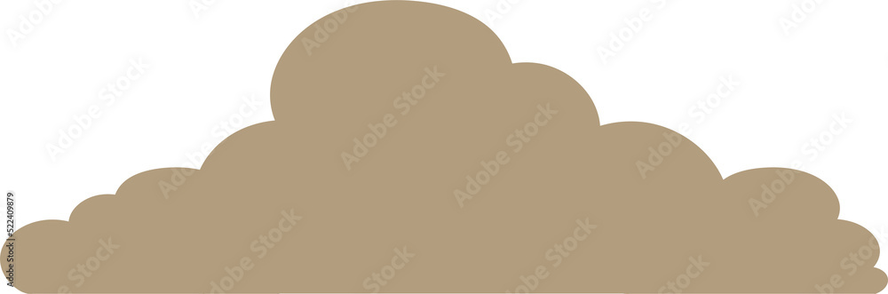 clouds draw illustration