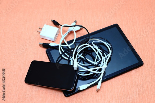携帯電話タブレット充電器ケーブル
