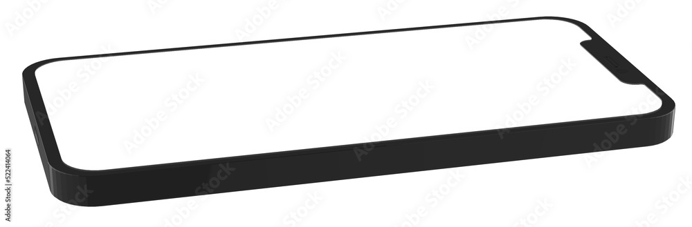 Mobile Phone Template Mockup. 3D illustration. Mobile Phone Template Mockup. 3D illustration.