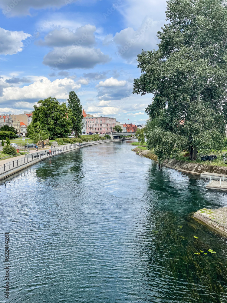 Fototapeta premium Brda River in Bydgoszcz