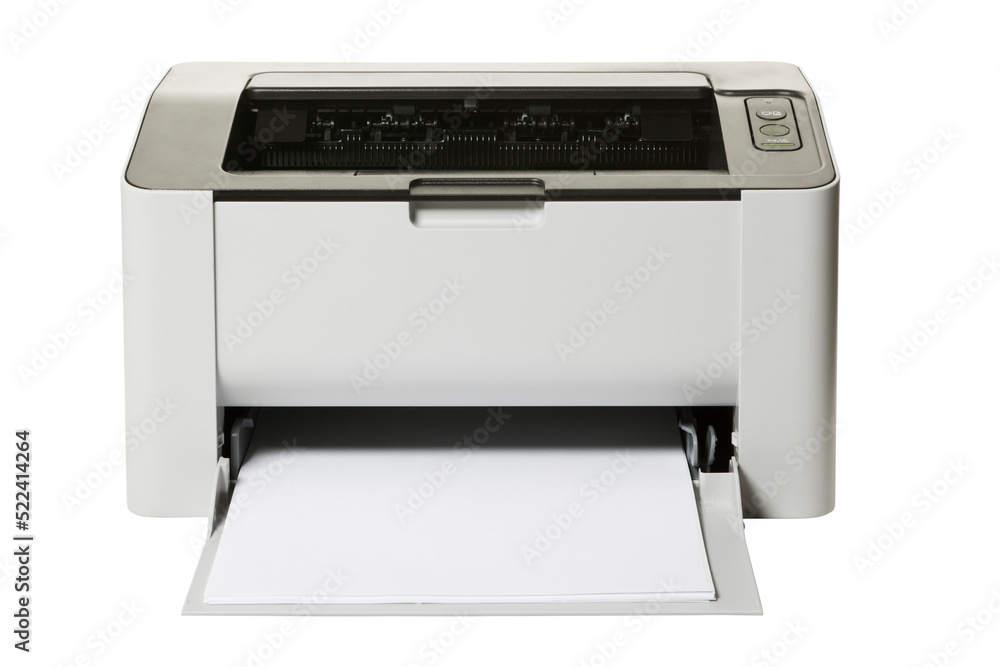 Small laser printer with transparent background Stock Photo | Adobe Stock