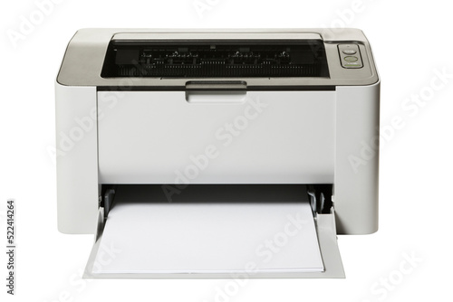 Small laser printer with transparent background photo