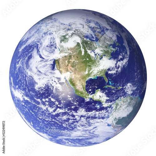Fototapeta Naklejka Na Ścianę i Meble -  Planet Earth. Elements of this image furnished by NASA.