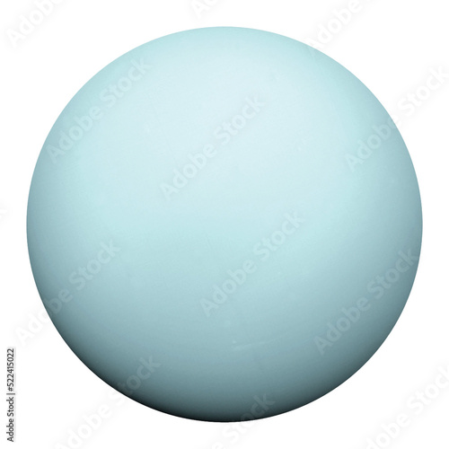 Uranus on space background. Elements of this image furnished by NASA.