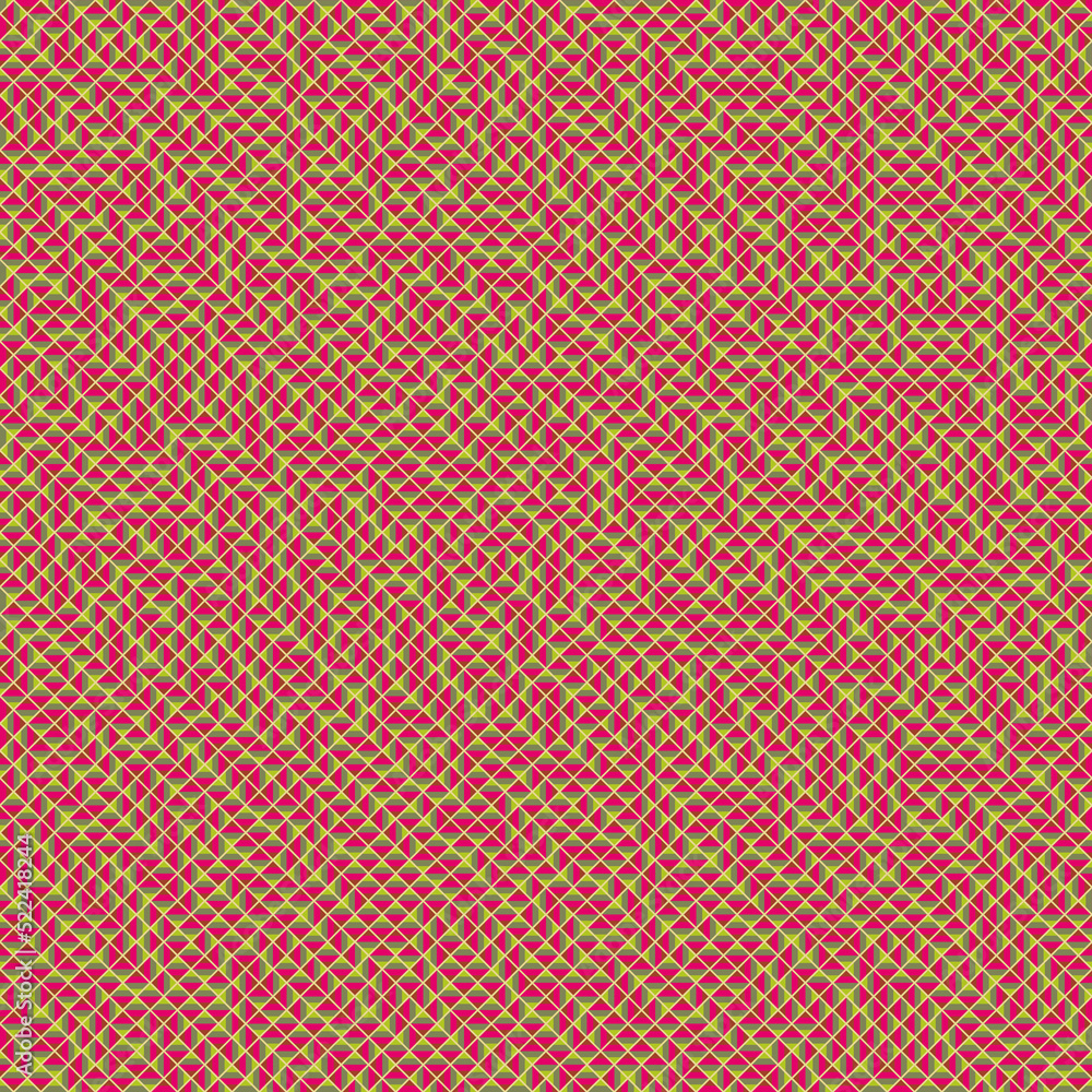 Color Rhombus tile tessellation pattern illustration Color Rhombus tile tessellation pattern illustration