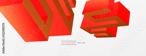 3d line geometric creative ...