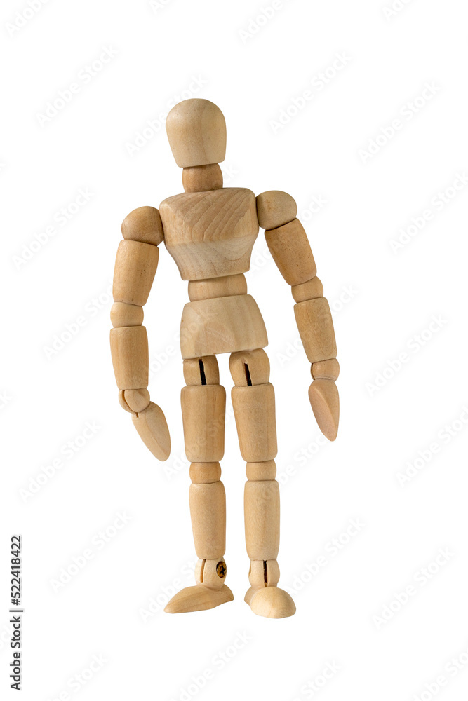 Standing wooden man Standing wooden man