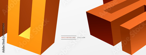 3d line geometric creative ...