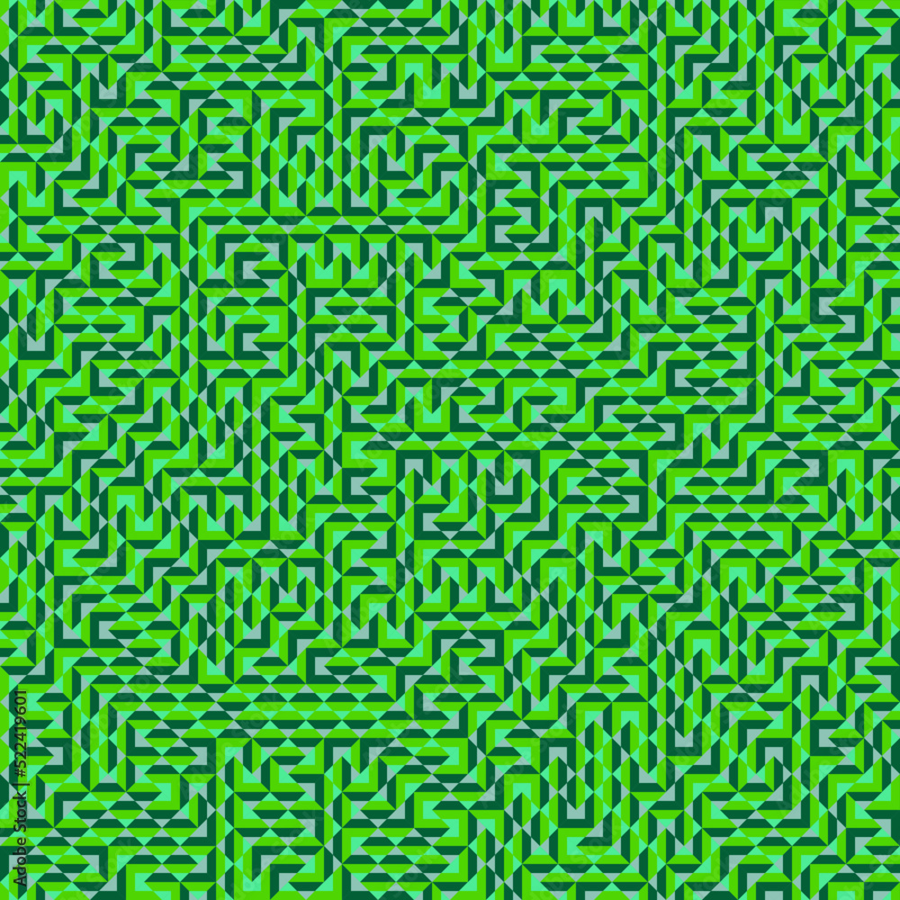 Color Rhombus tile tessellation pattern illustration Color Rhombus tile tessellation pattern illustration