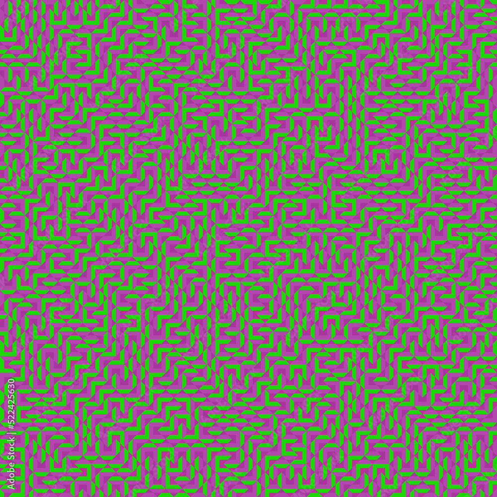 Color Rhombus tile tessellation pattern illustration Color Rhombus tile tessellation pattern illustration