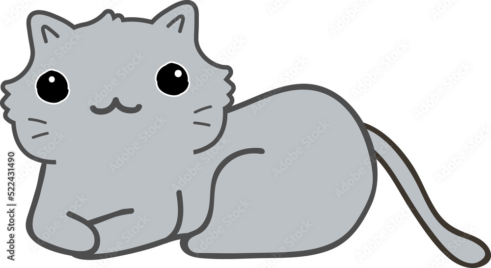 cute cats cartoon set vector cute cats cartoon set vector