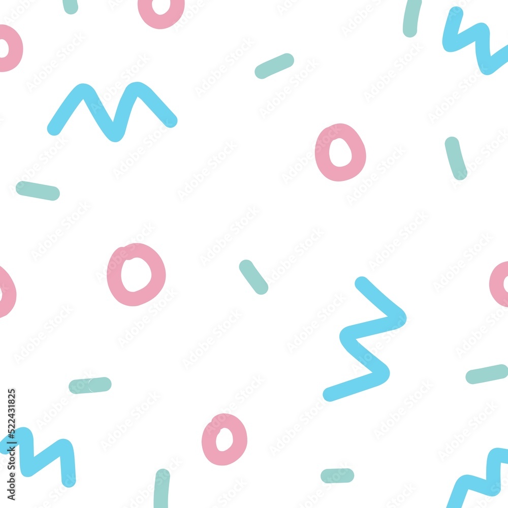 Naklejka premium Abstract shape pattern background