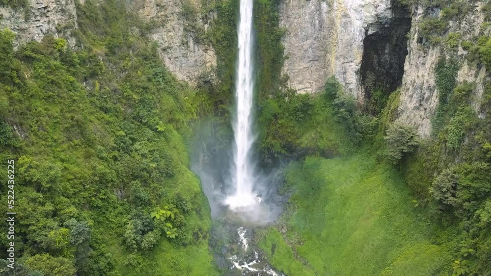 Toba Lake and Sipiso Piso Waterfall