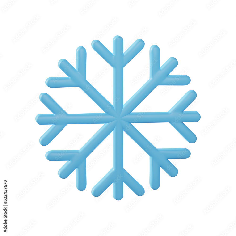 3d Rendering of forecast weather 'Snow' isolated on white. 3d Rendering of forecast weather 'Snow' isolated on white.