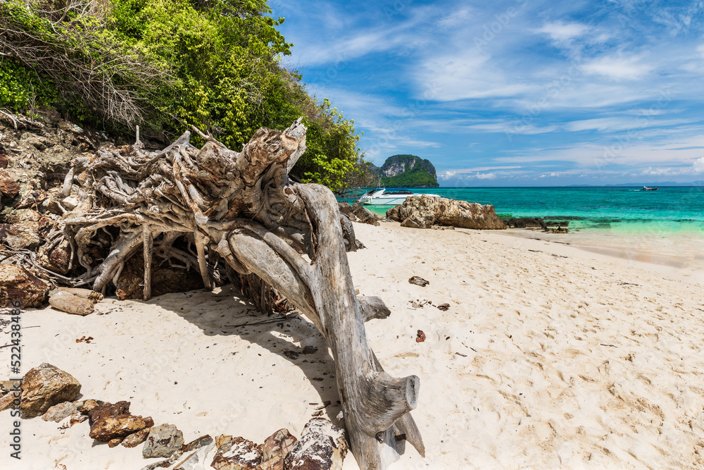 Beautiful beach on the tropical sea at Phuket Province, Thailand. Beautiful beach on the tropical sea at Phuket Province, Thailand.