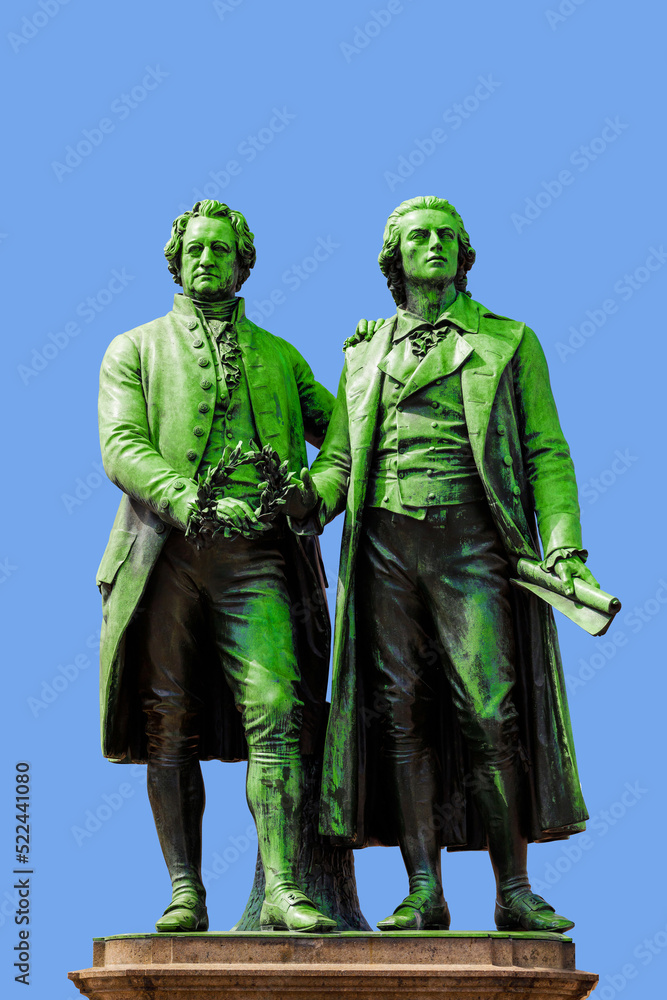 Fototapeta premium Goethe und Schiller