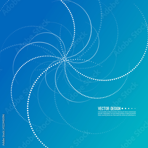 Abstract vector gradient background