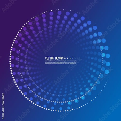 Abstract vector gradient background