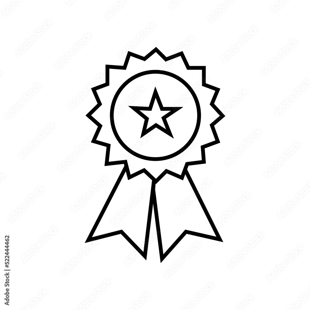 Medal icon vector for computer, web and mobile app Medal icon vector for computer, web and mobile app