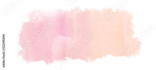 pink and orange watercolor ...
