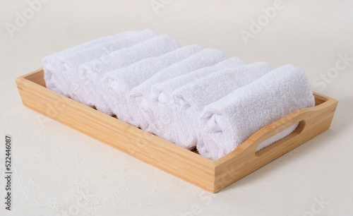 Fresh and clean cotton towels