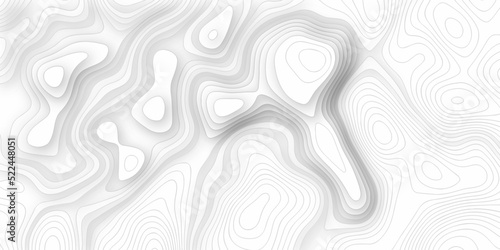 Abstracts Topographic map lines, contour background, Vector contour topographic map background. Topography and geography map grid abstract backdrop, Luxury black abstract line art.