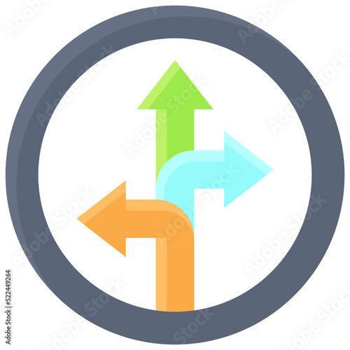 Free Download Direction arrow icon, location map and navigation vector - GFXLoad