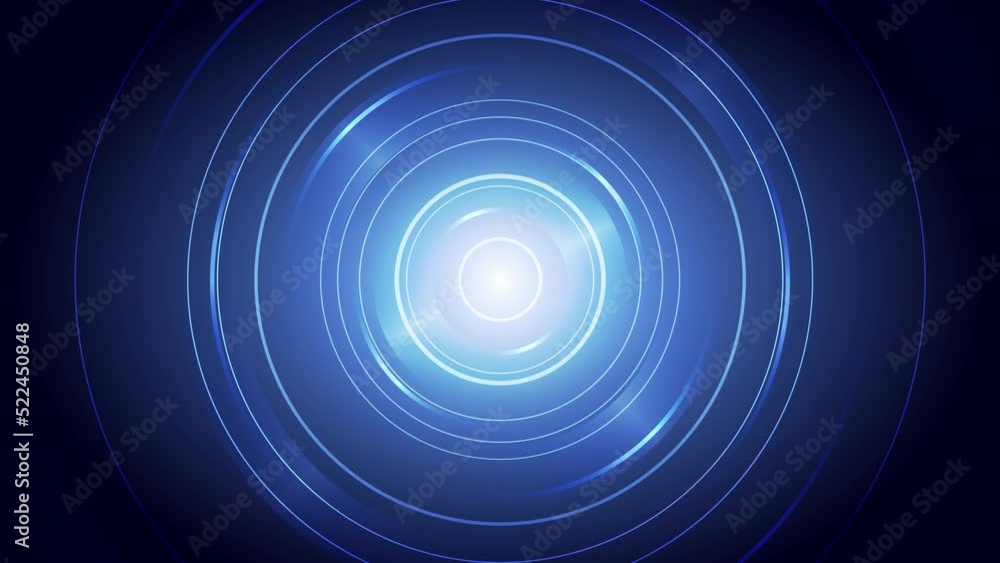 Abstract circular blue light and shade creative technology motion background. Video animation Ultra HD 4k footage. Abstract circular blue light and shade creative technology motion background. Video animation Ultra HD 4k footage.