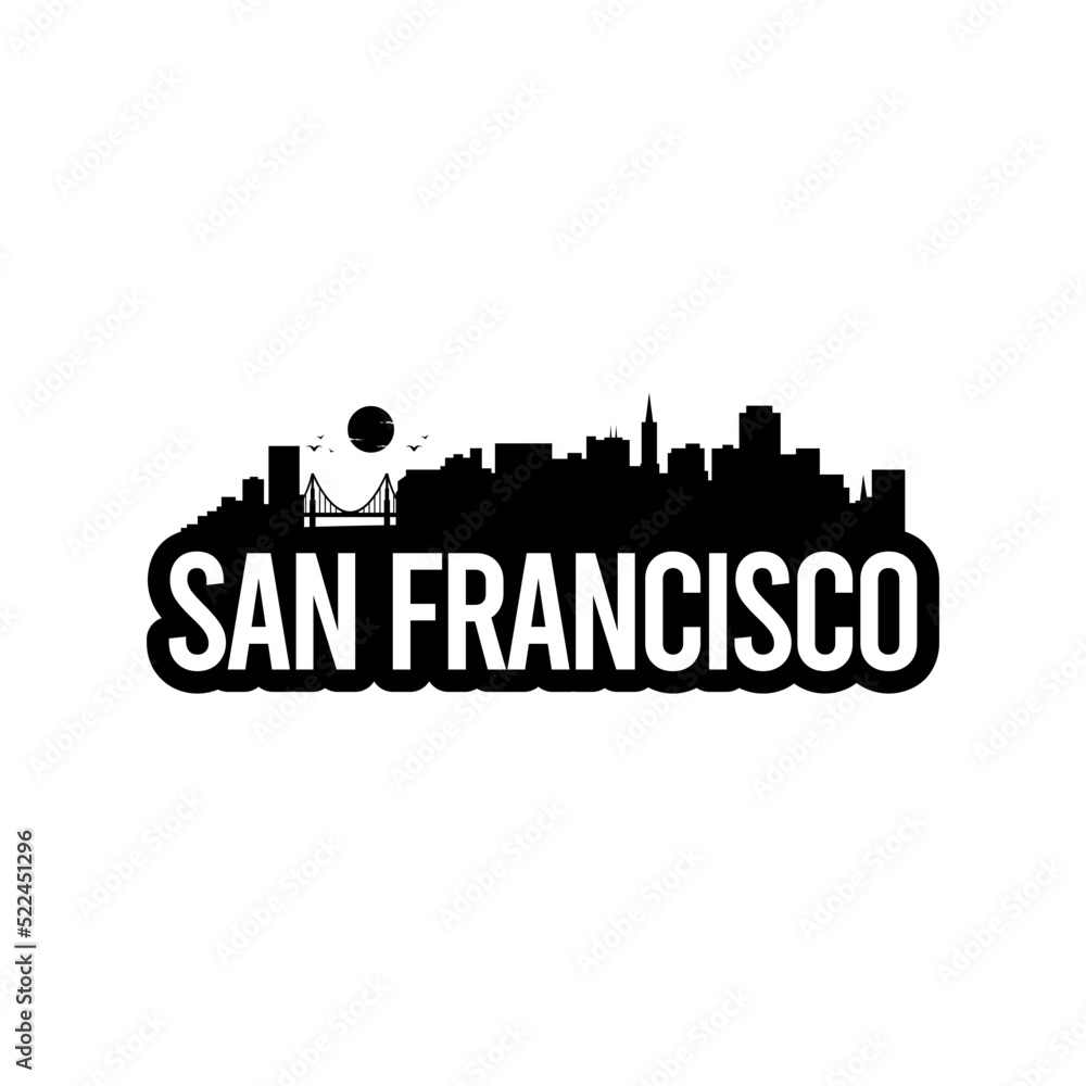 San Francisco Bold Skyline