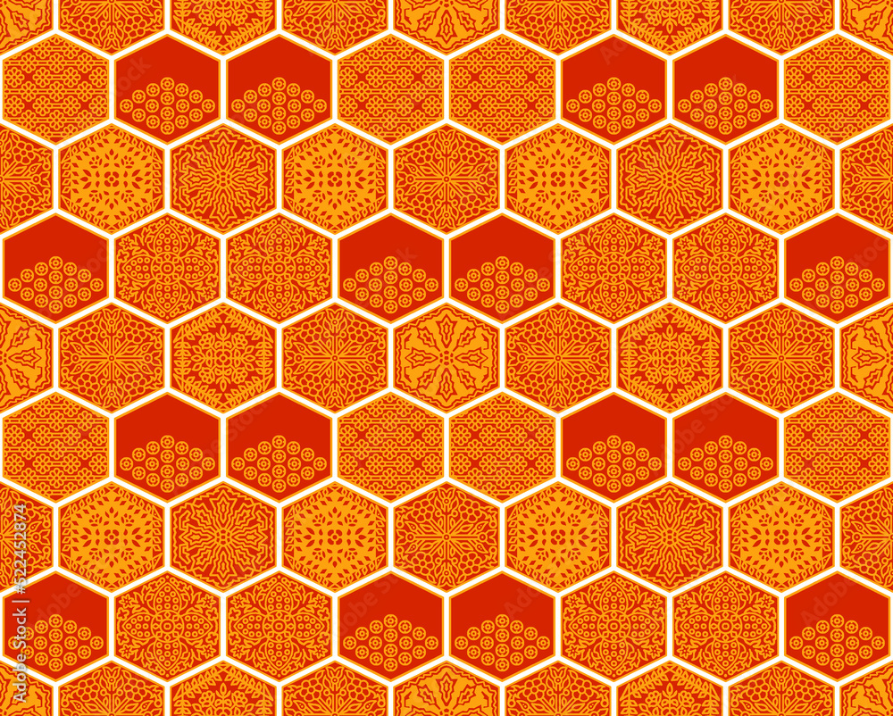 Seamless geometric pattern background Seamless geometric pattern background