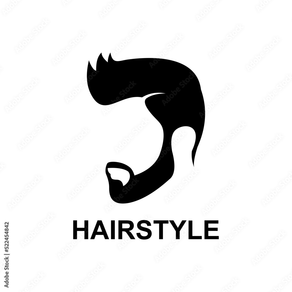 men hair style logo