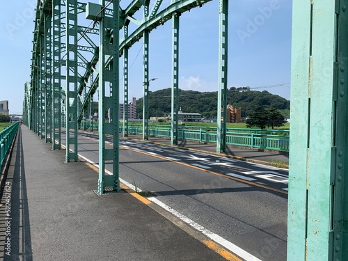 渡良瀬川の中橋からの景色