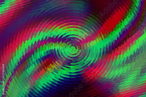abstract retro colorful background with circles