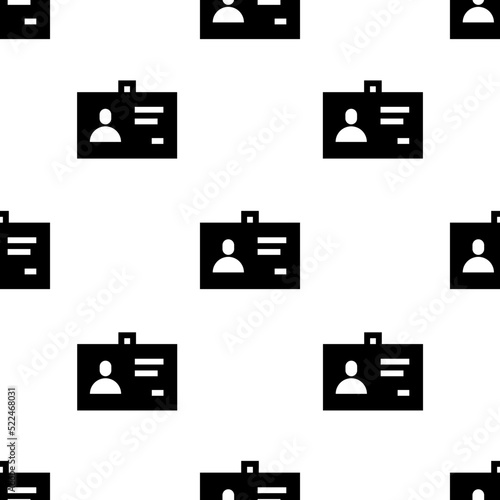 Single ID pattern. ID concept. filled trendy Vector seamless Pattern, background, wallpaper