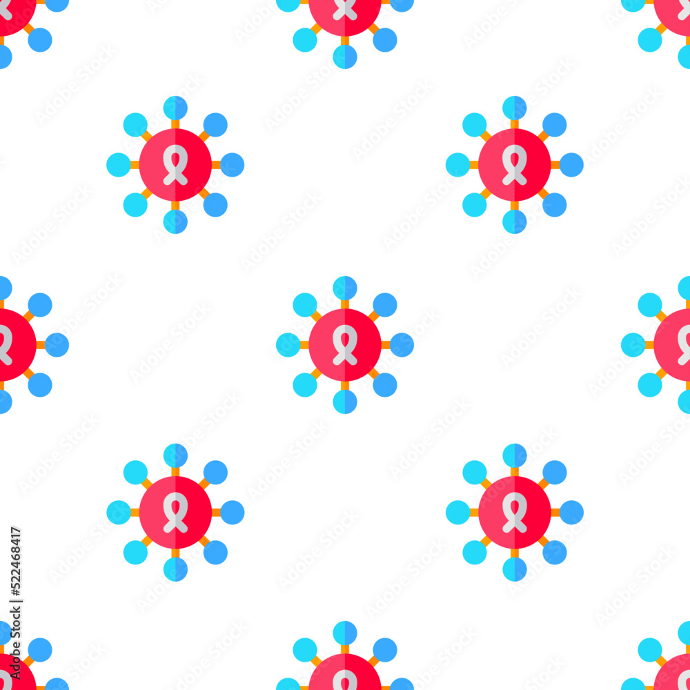 Single sharing pattern. sharing concept. flat trendy Vector seamless Pattern, background, wallpaper