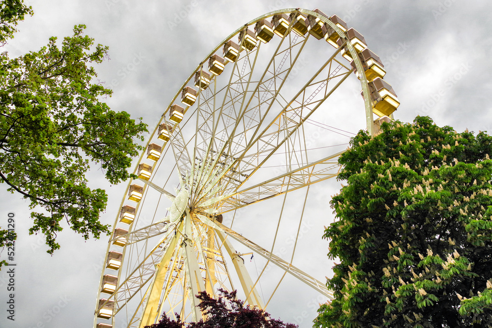 Ferris wheel called Budapest eye, Hungary Ferris wheel called Budapest eye, Hungary