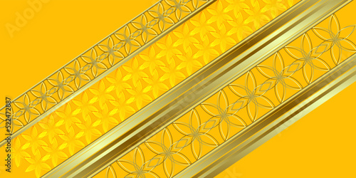 Luxury yellow gold background