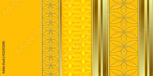 Luxury yellow gold background