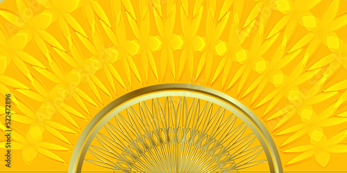 Luxury yellow gold background