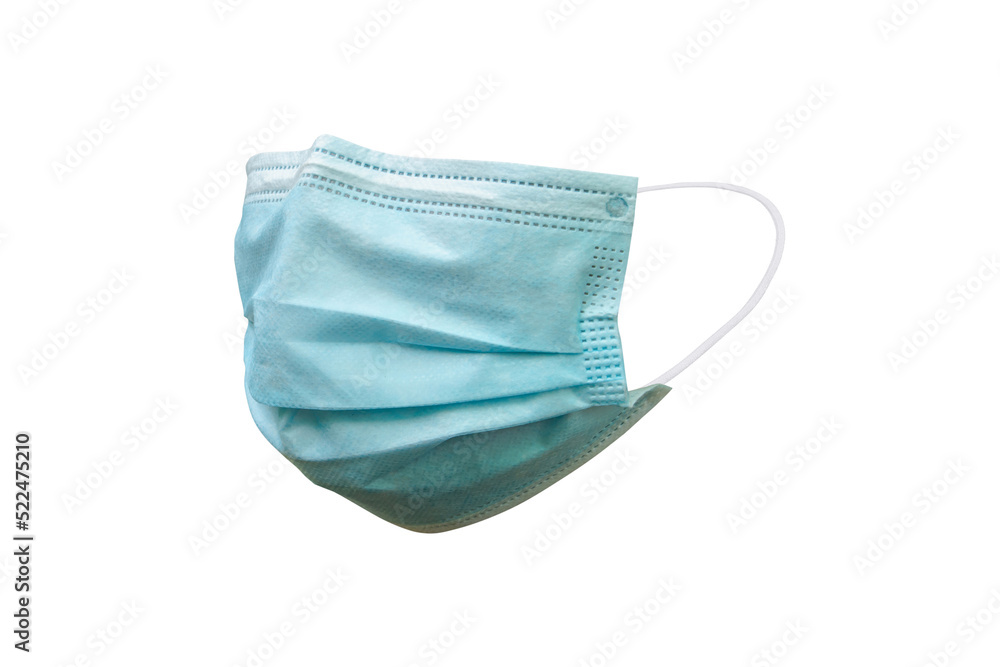 Medical mask or Hygienic mask isolated on white background with clipping path. Medical mask or Hygienic mask isolated on white background with clipping path.