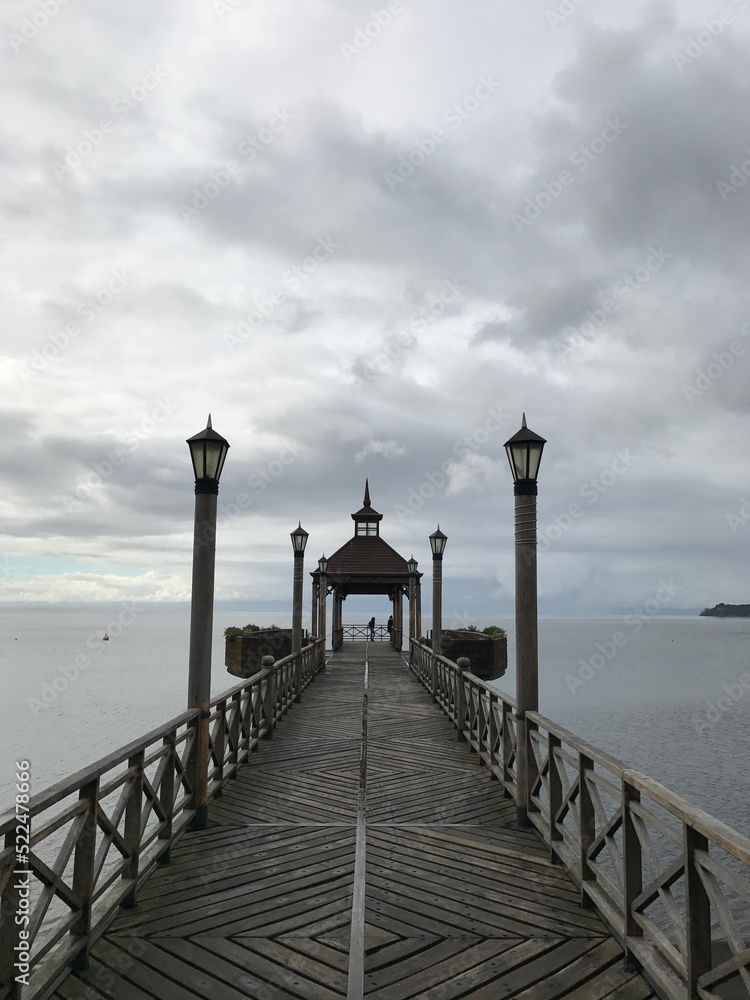 pier on the beach