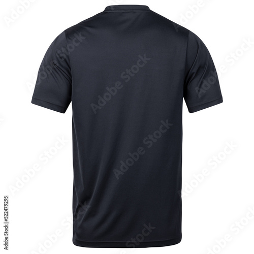 Black sport t-shirts mockup, Cutout.