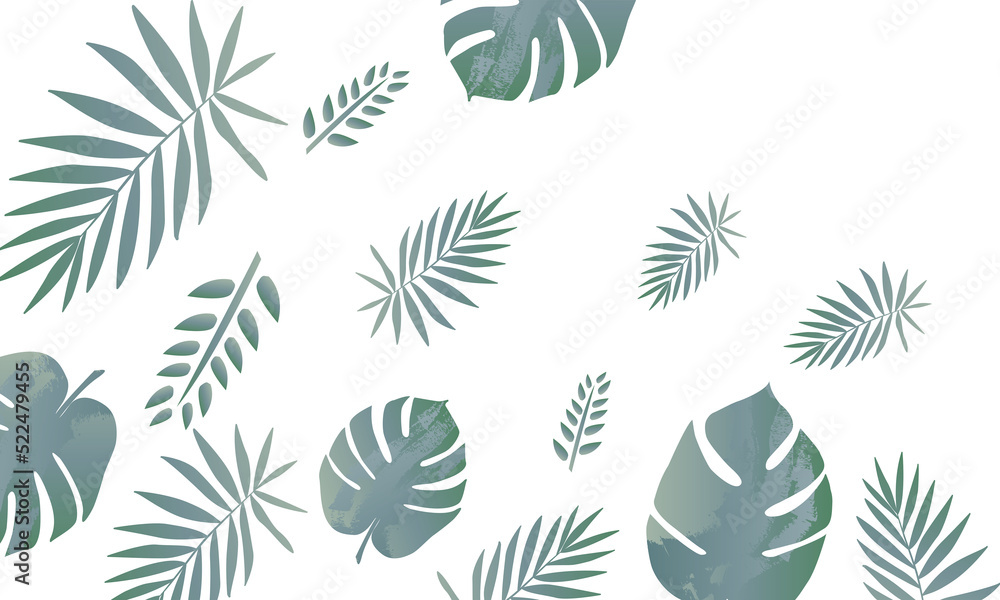 tropical green leaf pattern background tropical green leaf pattern background