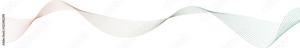 Line wave. Technology design Line wave. Technology design