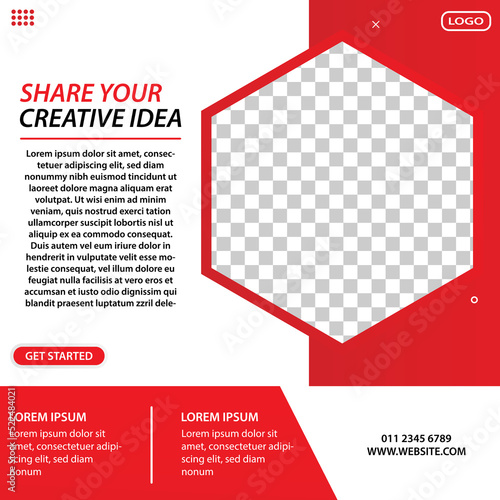 Editable social media post design templates. perfect for corporate business advertising.