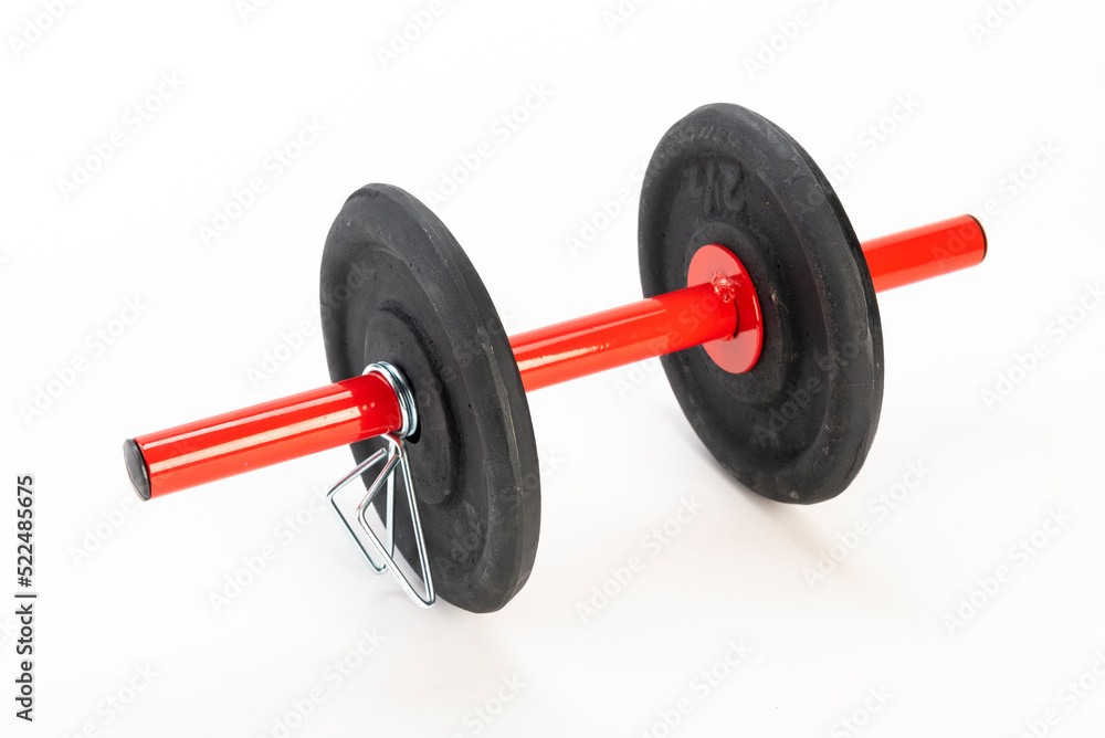 Super giant sports, gym. bodybuilding. Dumbbell. Super giant sports, gym. bodybuilding. Dumbbell.