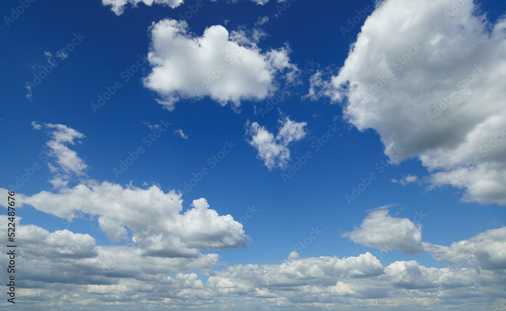 beautiful blue sky with clouds on bright sunny day for abstract background beautiful blue sky with clouds on bright sunny day for abstract background