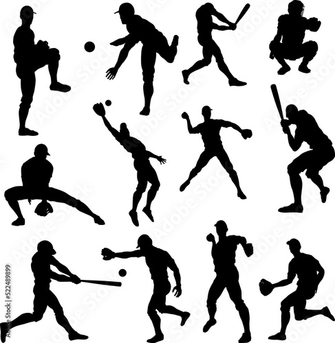 Baseball player detailed si...